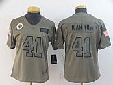 Women Nike Saints 41 Alvin Kamara 2019 Olive Salute To Service Limited Jersey,baseball caps,new era cap wholesale,wholesale hats